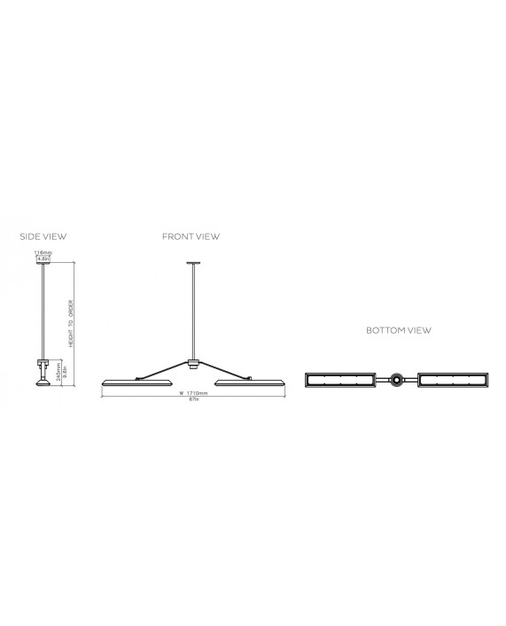 Bert Frank Rinato 2 Chandelier